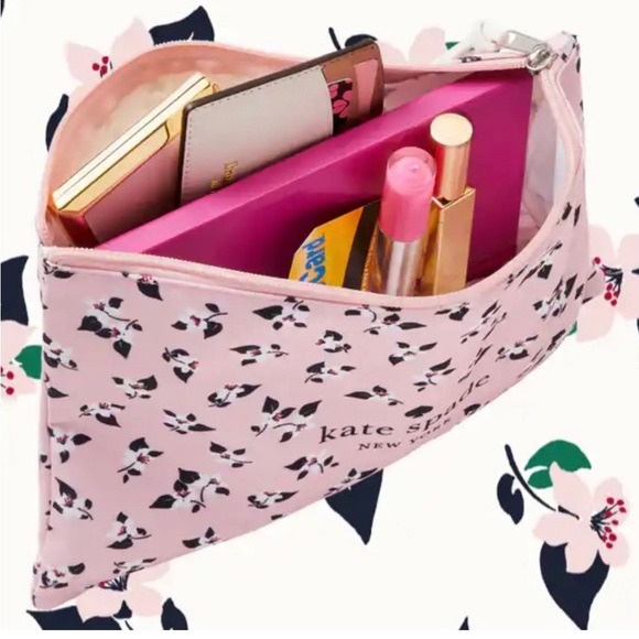 Kate Spade Large Canvas Pouch - Picture 2 of 4